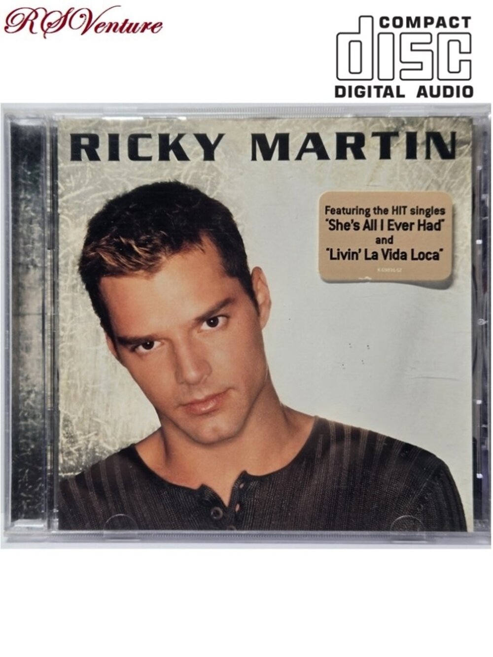 Vintage CD 1999 Ricky Martin – "Ricky Martin"